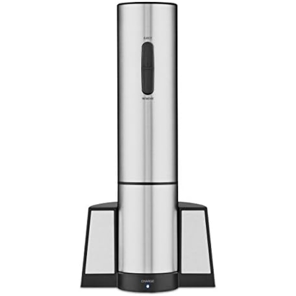 Cuisinart CWO-25 Electric Wine Opener, Stainless Steel 3.50" x 4.75" x 10.00"