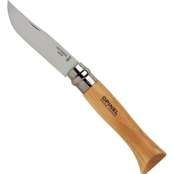 Opinel No. 08 INOX - Sandvik Stainless Steel Folding Pocket Knife