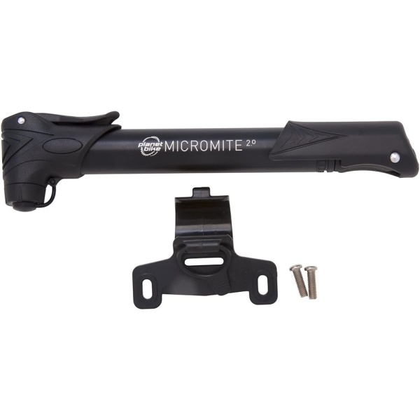 Planet Bike Micromite 2.0 mini bike pump,Black