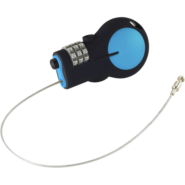 Lewis N. Clark TSA Approved Padlock & Bike Lock for Luggage + Travel, Set Your