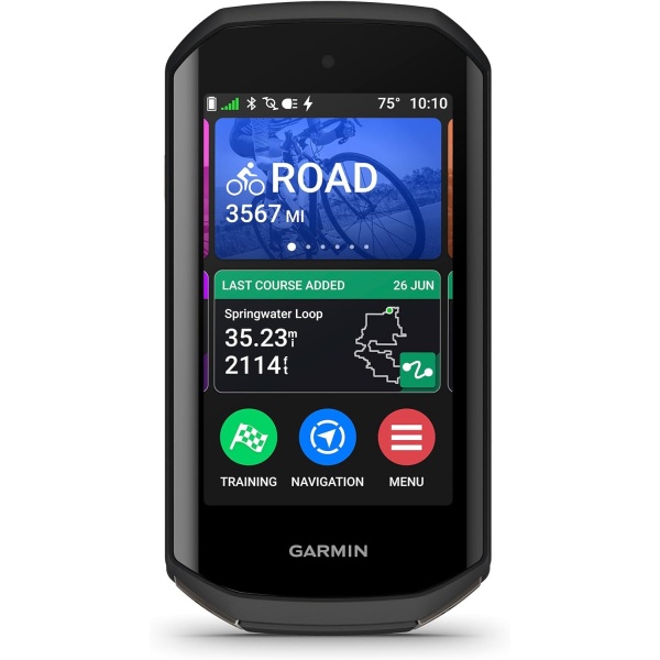 Garmin Edge® 1050, Premium Cycling Computer, Vivid Color Touchscreen Display,