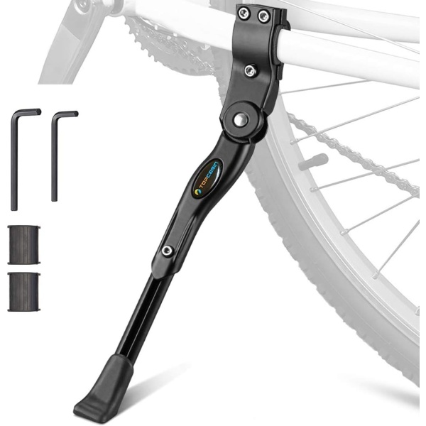 Bike Kickstand Adjustable Aluminium Alloy Bicycle Kickstand Bike Side Kickstand