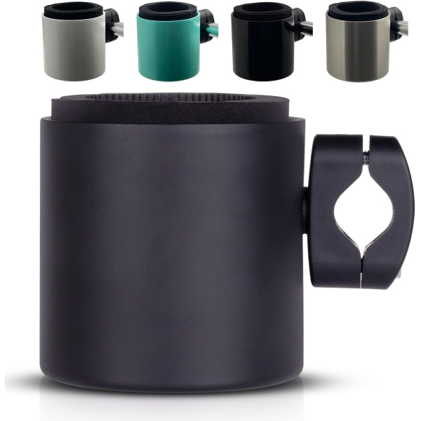 Kroozie Stealth Bike Cup Holder - The Ultimate Handlebar Accessory for Your Ride